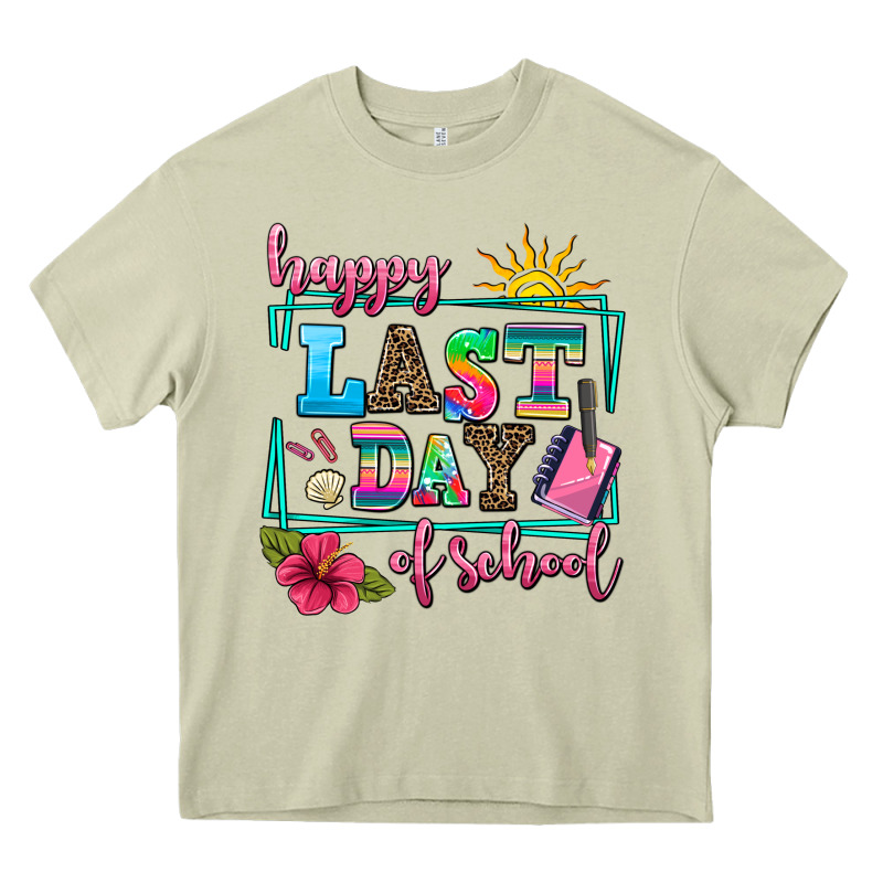 Happy Last Day Of School Heavy Core Tee by AdoDesignShop | Teevron