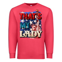 Cardinal thats my lady 4th of july Premium Sweatshirt - CowGirlArtShop