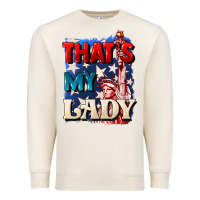 Sandshell thats my lady 4th of july Premium Sweatshirt - CowGirlArtShop