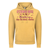 Vintage Mustard february is my birthday yes the whole month malia Vintage Hoodie - MaliasSmallBusiness