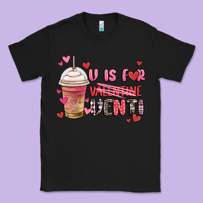 V Is For Valentine Venti Coffee Cup Classic Tee Designed By Maliassmallbusiness