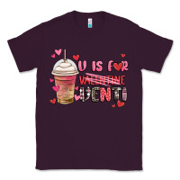 Plum v is for valentine venti coffee cup Classic Tee - MaliasSmallBusiness