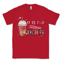 Red v is for valentine venti coffee cup Classic Tee - MaliasSmallBusiness