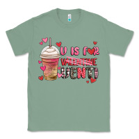 Sage v is for valentine venti coffee cup Classic Tee - MaliasSmallBusiness