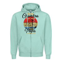 Seafoam Being Grandpa İs An Honor Being Papa İs Priceless Zipper Hoodie - Bettercallsaul