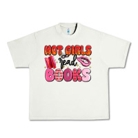 Pistachio hot girls read books Urban Heavy Tee - MaliasSmallBusiness