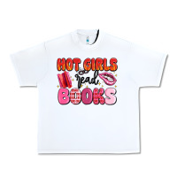 White hot girls read books Urban Heavy Tee - MaliasSmallBusiness
