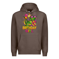 Coffee 6th birthday girl t rex pink Premium Hoodie - CowGirlArtShop