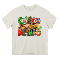 Cream cinco de drinko Heavy Core Tee - AdoDesignShop