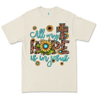 Bone all my hope is in jesus Premium Tee - JahusDesignShop