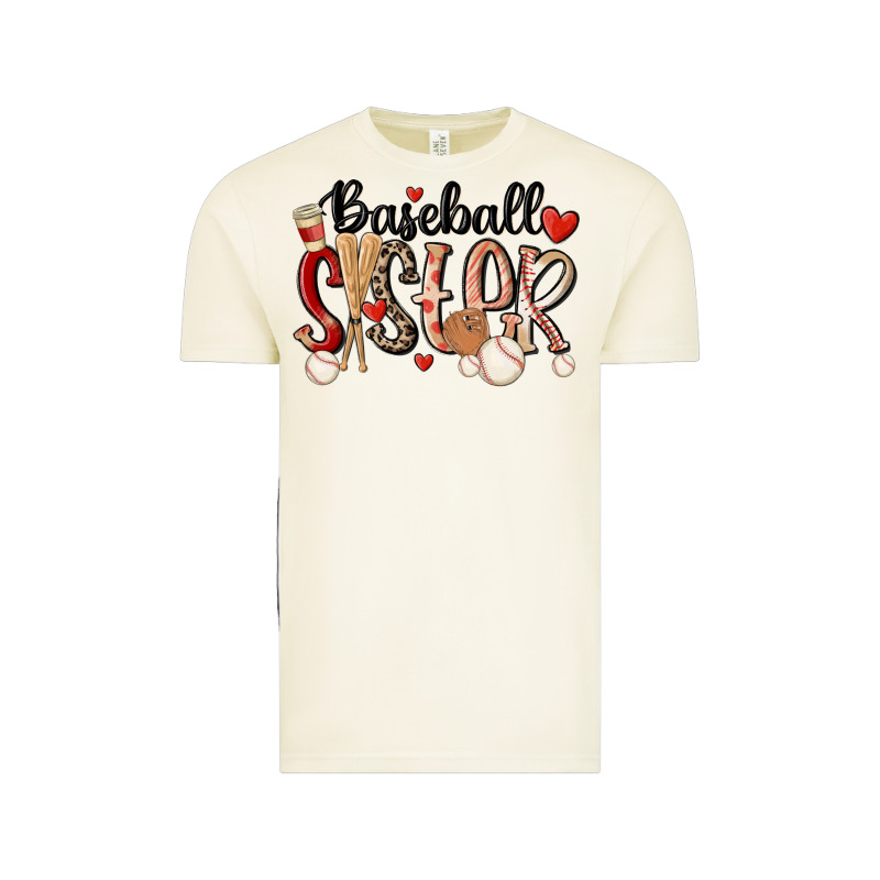 Baseball Sister Vintage Tee by MaliasSmallBusiness | Teevron