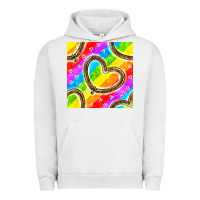 Pigment Lunar Rock Pride lgbtq leopard heart balloons pattern Urban Hoodie - BundleAndBundleShop