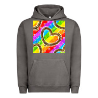 Pigment Tornado Pride lgbtq leopard heart balloons pattern Urban Hoodie - BundleAndBundleShop