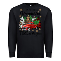 Black its the most wonderful time of the year Premium Sweatshirt - CowGirlArtShop