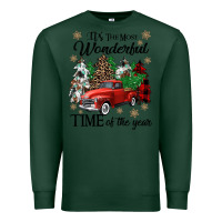 Sports Green its the most wonderful time of the year Premium Sweatshirt - CowGirlArtShop