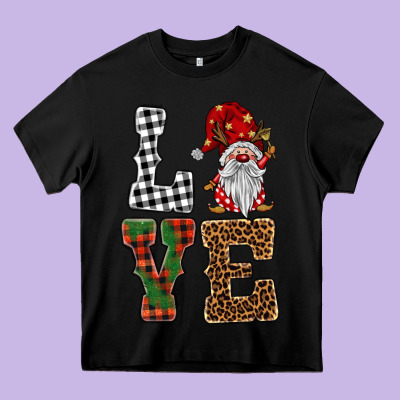 Love Gnomes Heavy Core Tee Designed By Barkaloodesign