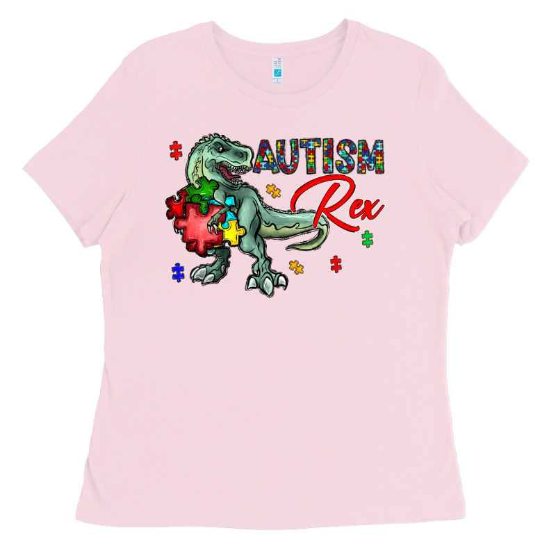 Autism Rex Ladies Tee by CowhideDigitalArt | Teevron