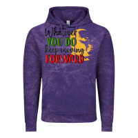 Cloud Purple whatever you do keep moving forward martin luther Vintage Hoodie - MaliasSmallBusiness
