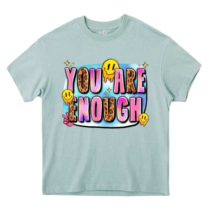 You Are Enough Heavy Core Tee by JahusDesignShop | Teevron