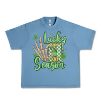 Pebble Blue lucky season Urban Heavy Tee - MaliasSmallBusiness