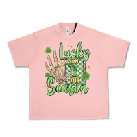 Salmon lucky season Urban Heavy Tee - MaliasSmallBusiness