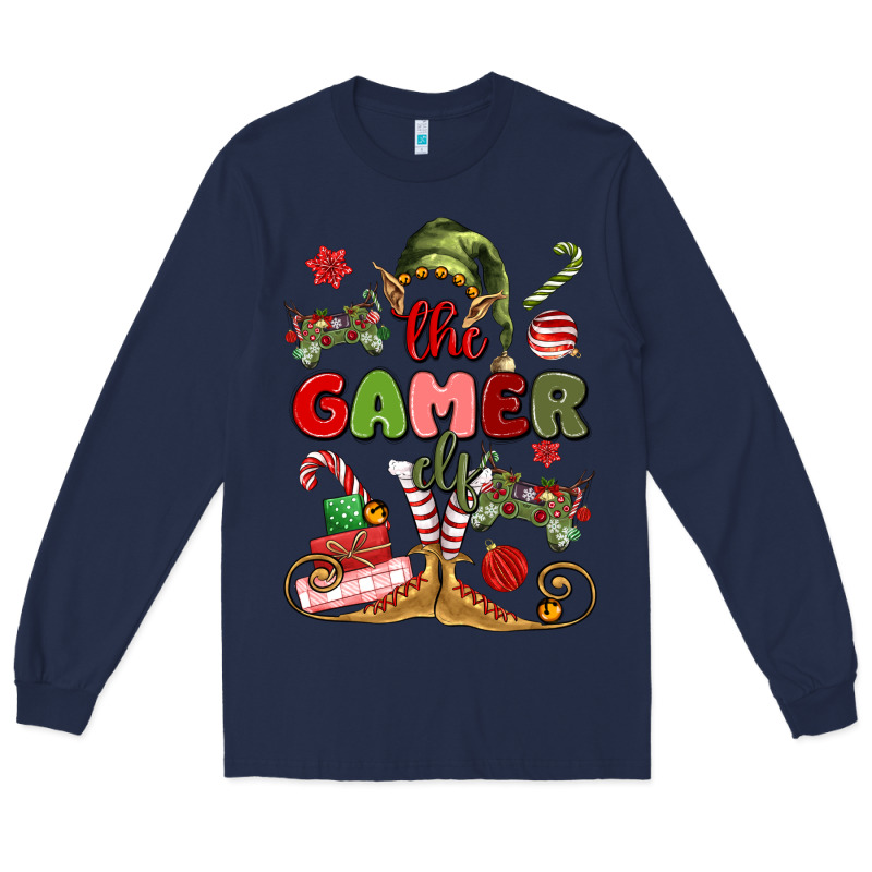 The Gamer Elf Long Sleeve Tee by MaliasSmallBusiness | Teevron