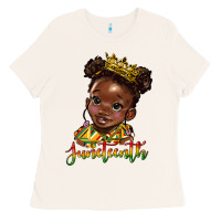 Bone juneteenth black girl Ladies Tee - HRA Design Shop