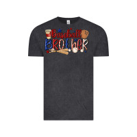 Vintage Black baseball brother Vintage Tee - MaliasSmallBusiness