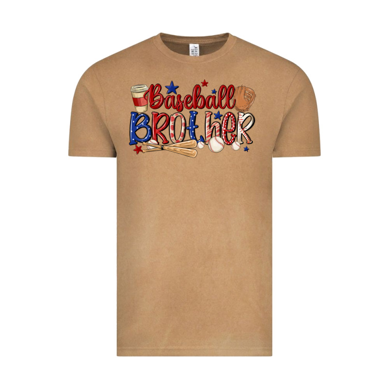 Baseball Brother Vintage Tee by MaliasSmallBusiness | Teevron