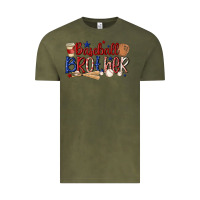 Vintage Olive baseball brother Vintage Tee - MaliasSmallBusiness