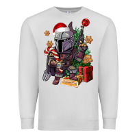 Dove Grey Christmas gnome Premium Sweatshirt - CowGirlArtShop