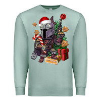 Seafoam Christmas gnome Premium Sweatshirt - CowGirlArtShop