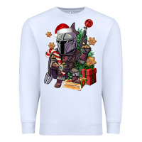White Christmas gnome Premium Sweatshirt - CowGirlArtShop