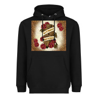 Black fear is temporary regret is forever Heavyweight Hoodie - TumblerDesignByShophia