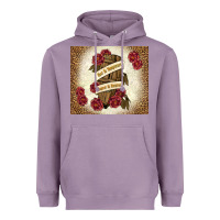 Lavender fear is temporary regret is forever Heavyweight Hoodie - TumblerDesignByShophia
