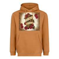 Meerkat fear is temporary regret is forever Heavyweight Hoodie - TumblerDesignByShophia