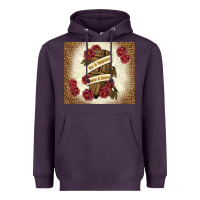Plum fear is temporary regret is forever Heavyweight Hoodie - TumblerDesignByShophia