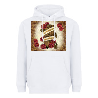 White fear is temporary regret is forever Heavyweight Hoodie - TumblerDesignByShophia