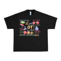 Black biliteral coordintiom Urban Heavy Tee - MaliasSmallBusiness