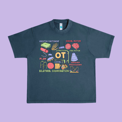 Biliteral Coordintiom Urban Heavy Tee Designed By Maliassmallbusiness