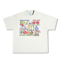 Pistachio biliteral coordintiom Urban Heavy Tee - MaliasSmallBusiness