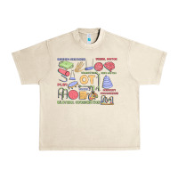 Sandshell biliteral coordintiom Urban Heavy Tee - MaliasSmallBusiness