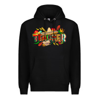 Black cinco de mayo teacher Premium Hoodie - CowGirlArtShop