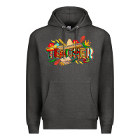 Charcoal Heather cinco de mayo teacher Premium Hoodie - CowGirlArtShop