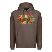 Coffee cinco de mayo teacher Premium Hoodie - CowGirlArtShop