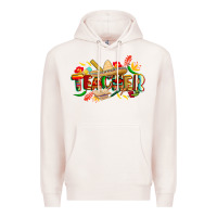 Pale Pink cinco de mayo teacher Premium Hoodie - CowGirlArtShop