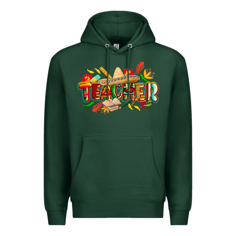 Cinco De Mayo Teacher Premium Hoodie by CowGirlArtShop | Teevron