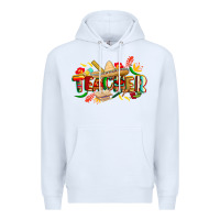 White cinco de mayo teacher Premium Hoodie - CowGirlArtShop