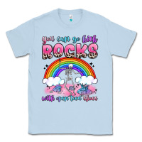 Dusty Blue you can go kick rocks with open toed shoes Classic Tee - JahusDesignShop
