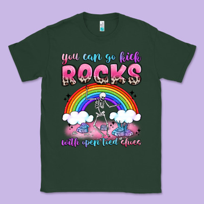 You Can Go Kick Rocks With Open Toed Shoes Classic Tee Designed By Jahusdesignshop
